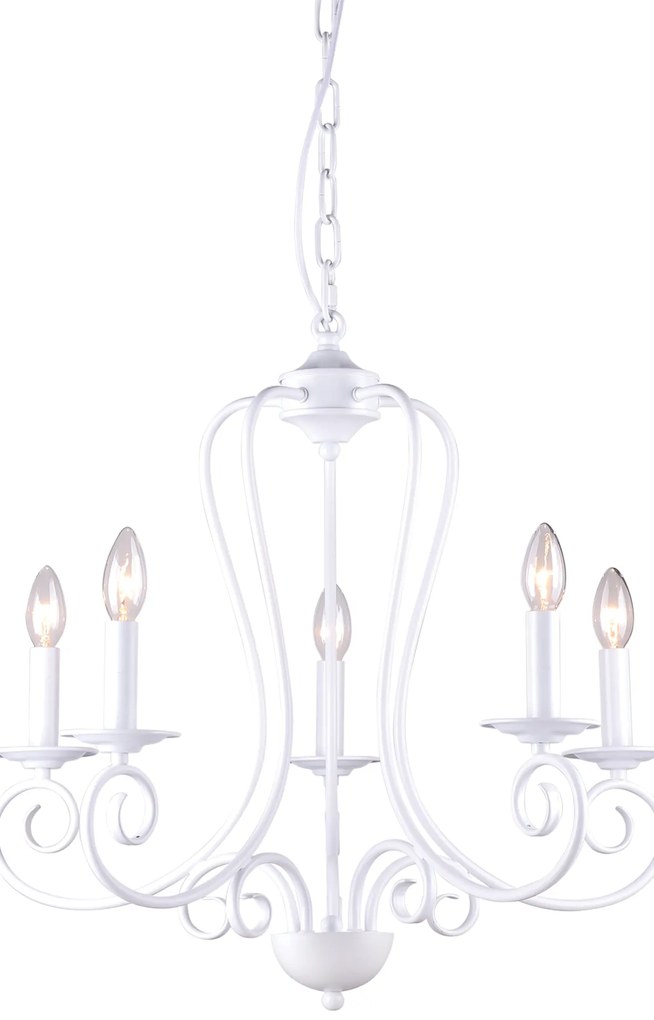 C114-5 LARO PENDANT LAMP WHITE 1Z1