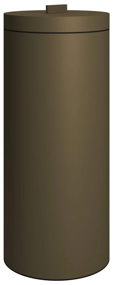 Καλάθι Απλύτων 30Lt 2560-963 25x60cm Matte Light Bronze Pam&amp;Co Ανοξείδωτο Ατσάλι