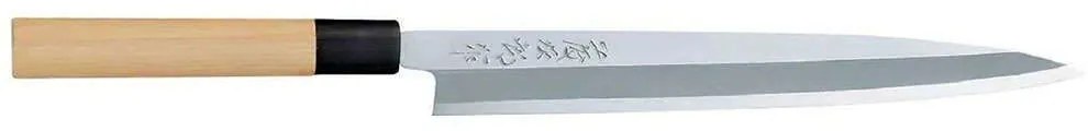 Μαχαίρι Φιλεταρίσματος Various 24cm Από Ατσάλι Shirogami Natural-Chrome Tojiro Steel,Wood