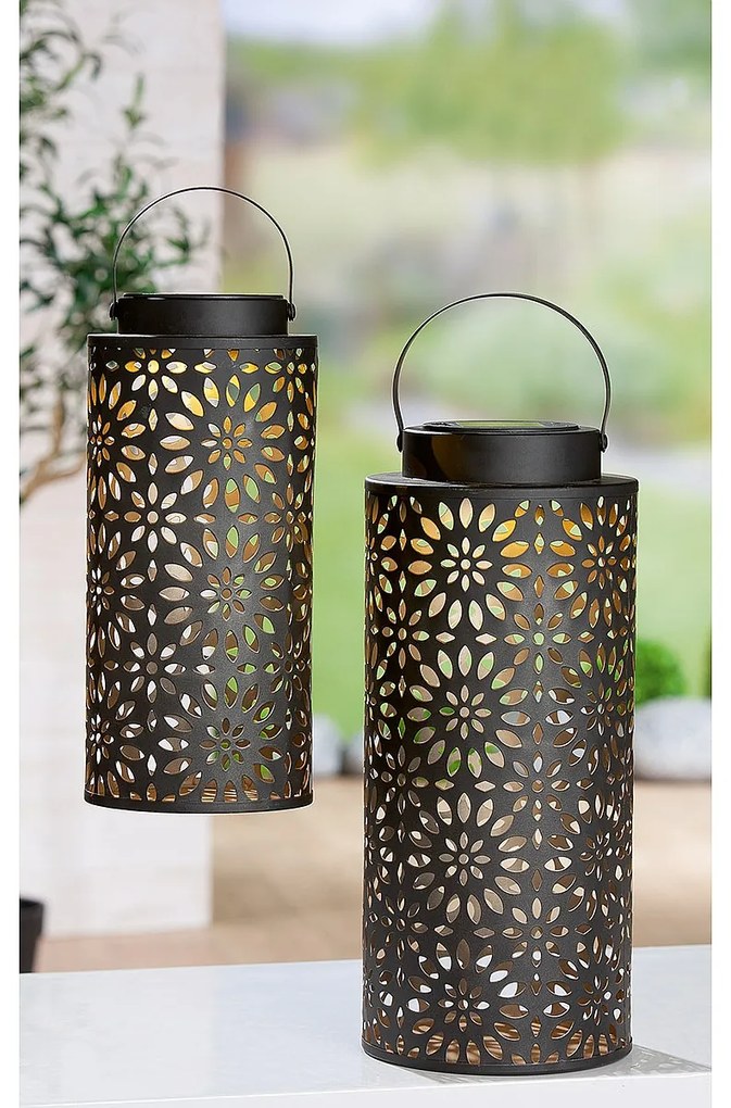 ΦΑΝΑΡΙ ARTELIBRE ΗΛΙΑΚΟ LED ΚΑΦΕ ΜΕΤΑΛΛΟ 34CM