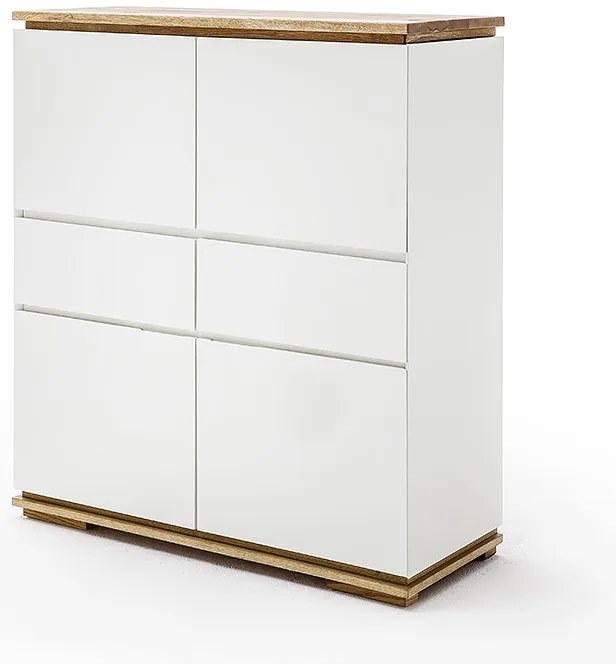 Μπουφές Μαύρη Λάκα 102x115x40
