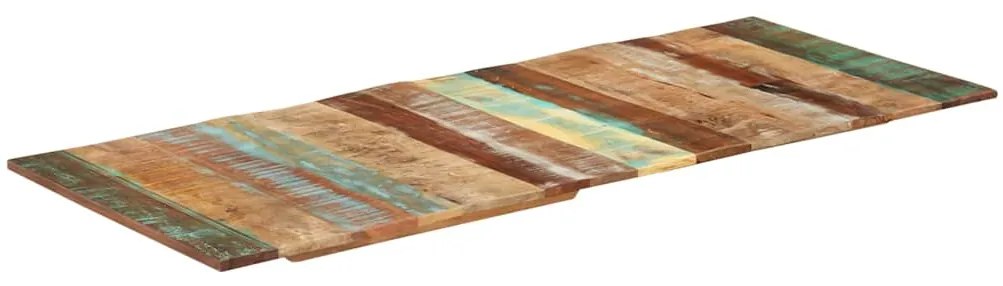 vidaXL Επιφάνεια Τραπεζιού Ορθογώνια 60x140 εκ 15-16 χιλ Ανακυκλ. Ξύλο