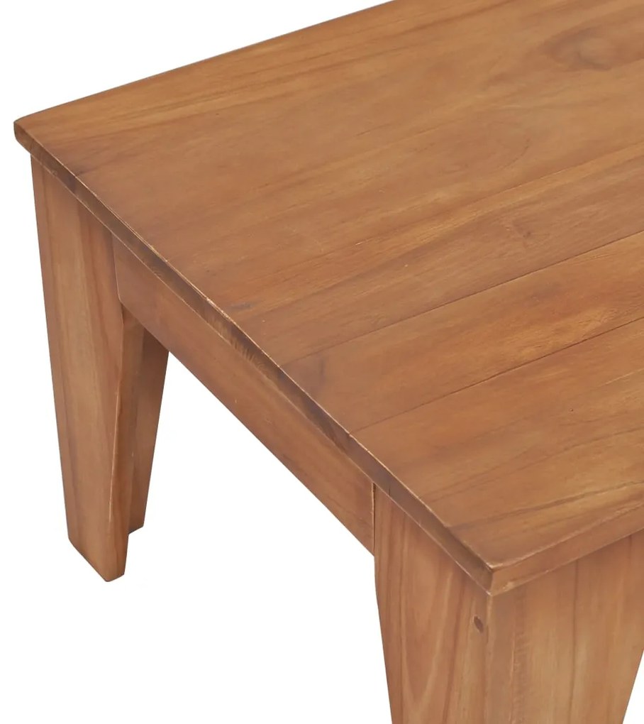 vidaXL Τραπεζάκι Σαλονιού 120 x 60 x 40 εκ. από Μασίφ Ξύλο Teak