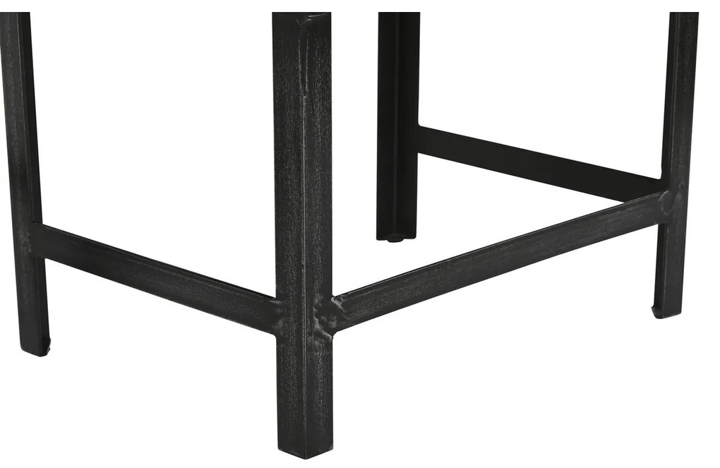 Σετ με 2 τραπέζια Home ESPRIT Φυσικό 48 x 36 x 45 cm