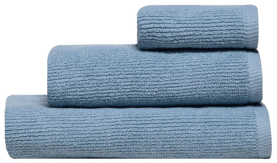 Πετσέτα Viktor 33 Blue Kentia Σώματος 70x140cm 100% Βαμβάκι