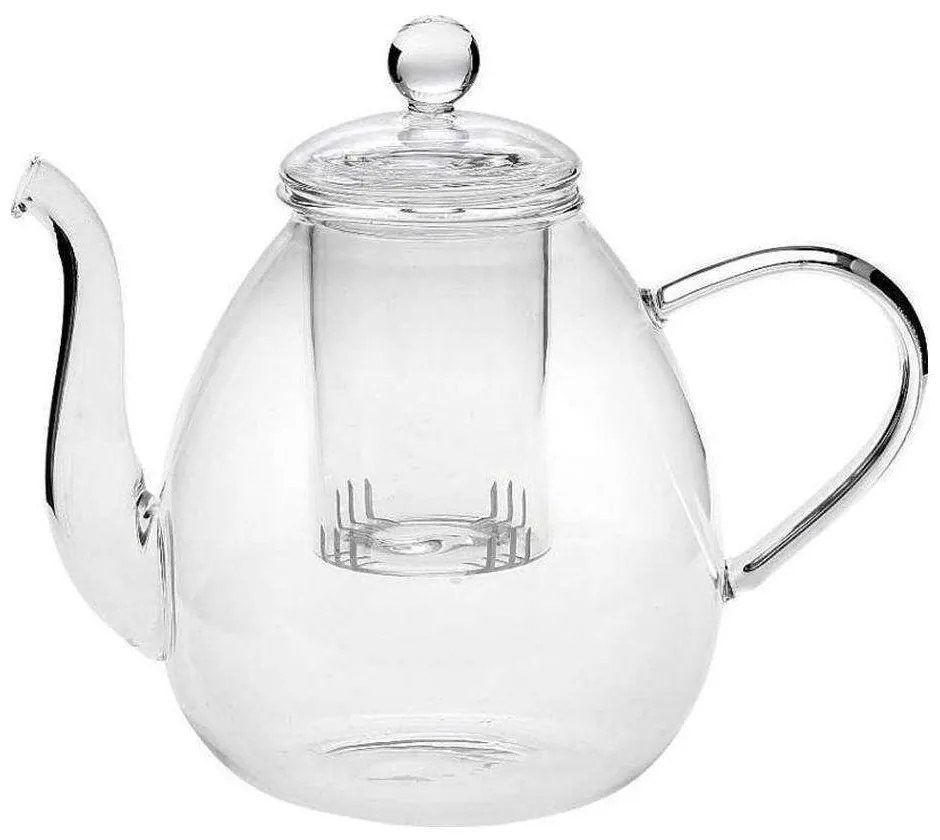 Τσαγιέρα Γυάλινη LOR733 725ml Clear Espiel Glass