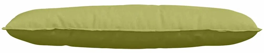 vidaXL Μαξιλάρι Πλάτης Ανοιχτό Πράσινο 120 x 19 x 50 εκ ύφασμα
