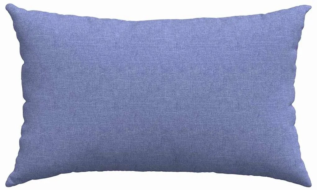 vidaXL Μαξιλάρι Καναπέ 2 pcs Μπλε τζην 50 x 30 cm ύφασμα