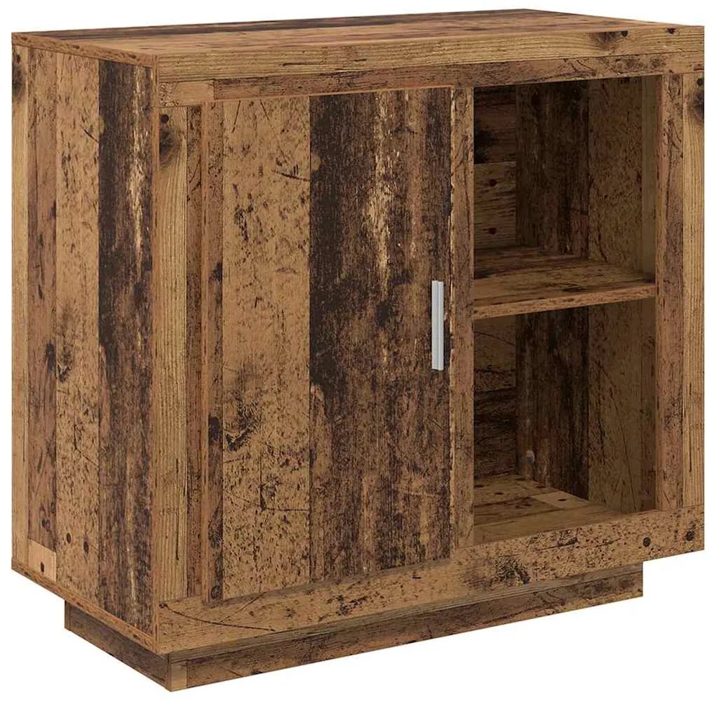 vidaXL Πλαϊνό γραφείο Παλιό ξύλο 80 x 40 x 75 εκ. Επεξεργασμένο ξύλο