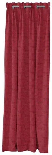 Beauty Home Κουρτίνα με 8 μεταλλικούς κρίκους Art 6187 Superman 180x250 Κόκκινο