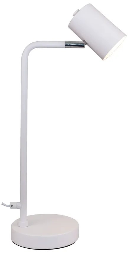 Επιτραπέζιο φωτιστικό σε λευκό χρώμα 1XGU10 D:33cm (3015-WH) - 3015-WH - 3015-WH