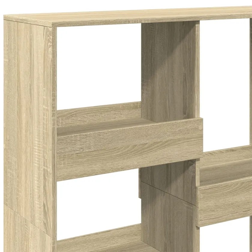 vidaXL Βιβλιοθήκη/Διαχωριστικό Χώρου Δρυς 100x33x115 εκ. Επεξ. Ξύλο