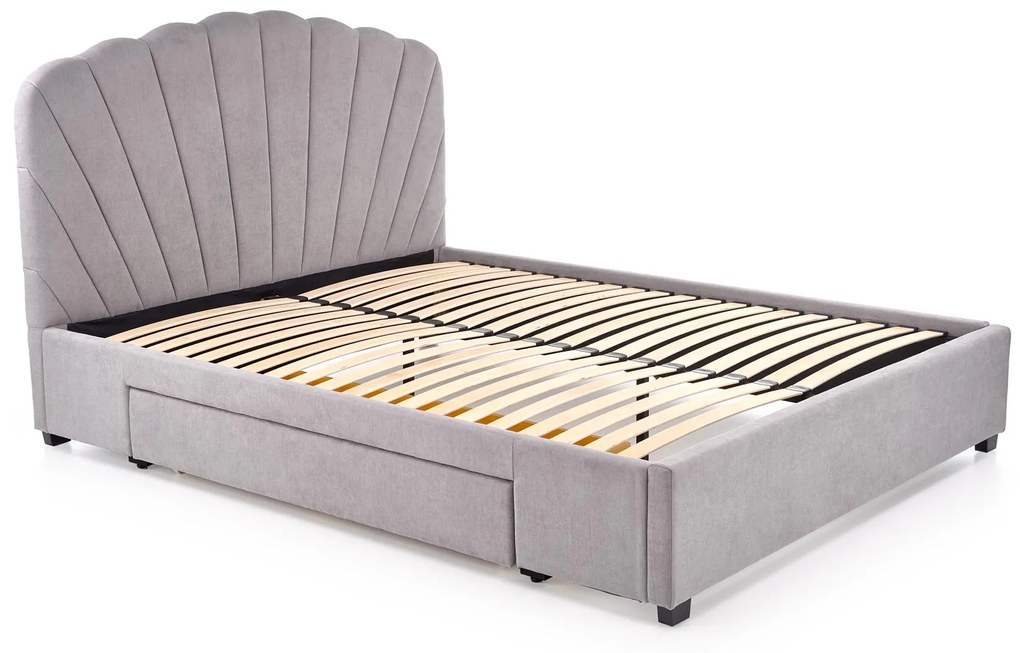 GABRIELLA 160, bed, light gray DIOMMI V-CH-GABRIELLA_160-LOZ