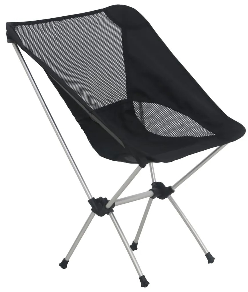 vidaXL Καρέκλες Κάμπινγκ 2 τεμ 54x50x65εκ Αλουμίνιο &amp; Τσάντα Μεταφοράς