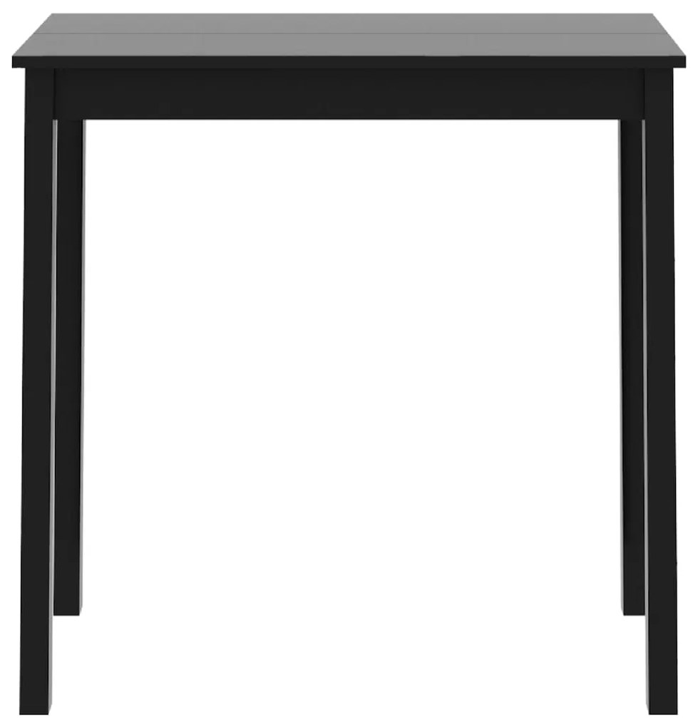 vidaXL Τραπέζι Μπαρ Μαύρο 115 x 55 x 107 εκ. από MDF
