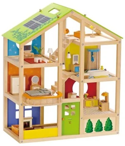 Ξύλινο Σπίτι "Happy Family" Hape