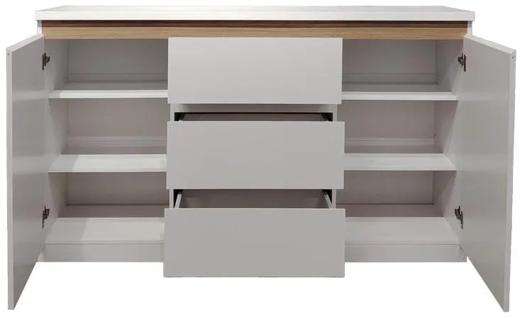 Μπουφές Chiemo σε φυσική απόχρωση 160x40x93.6εκ 160x40x93.6 εκ.