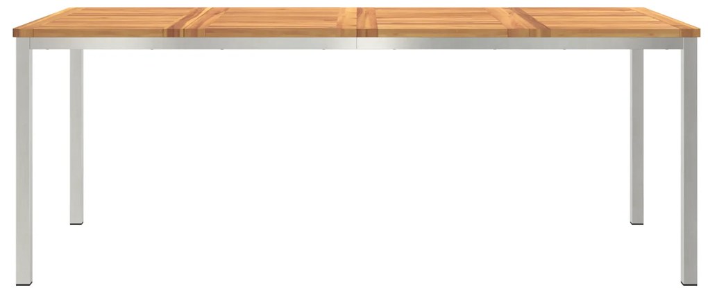 vidaXL Τραπεζάκι Φαγητού  200x90x74.5 εκ. από Μασίφ Ξύλο Ακακίας