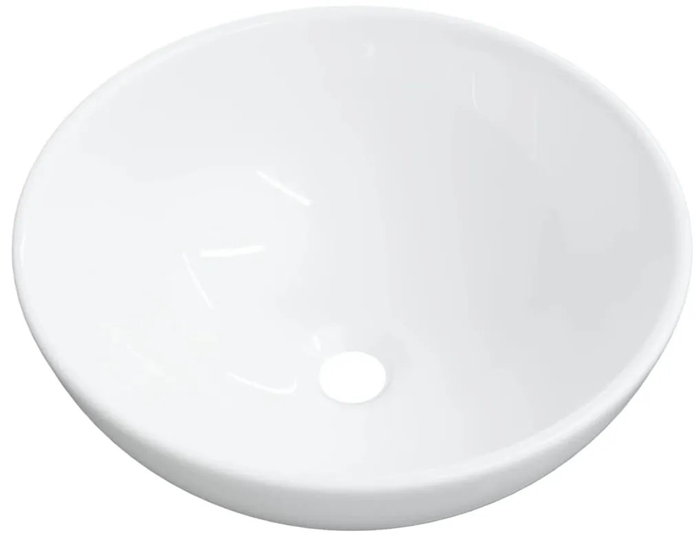 vidaXL Νιπτήρας Λευκός Κεραμικός 28x28x10 εκ.