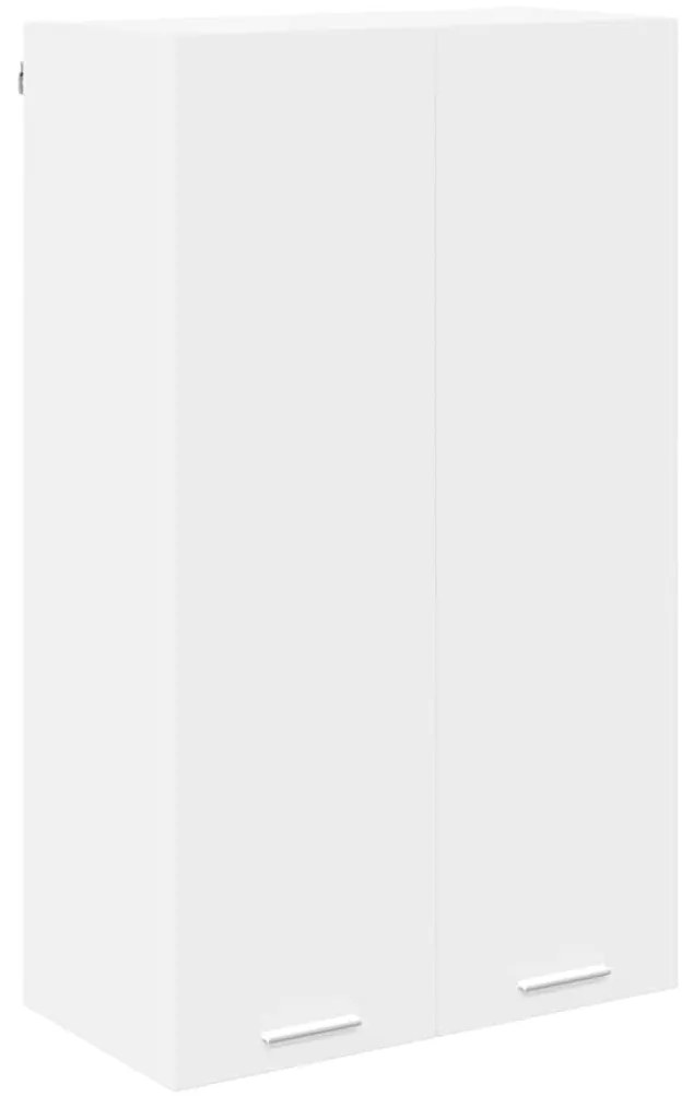 vidaXL Κρεμαστό ντουλάπι Λευκό 60 x 31 x 100 εκ. Επεξεργασμένο ξύλο