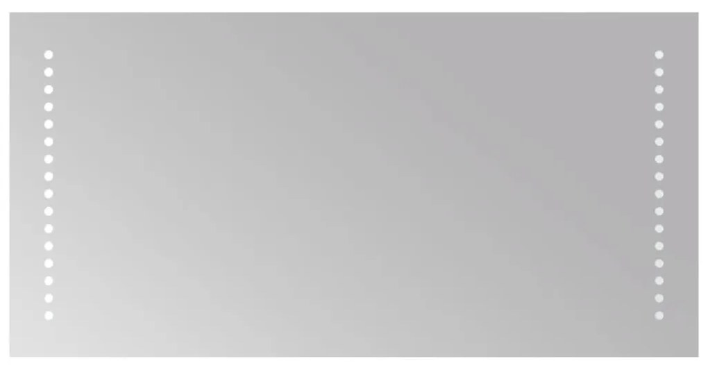 vidaXL Καθρέφτης Μπάνιου με LED 60 x 30 εκ.