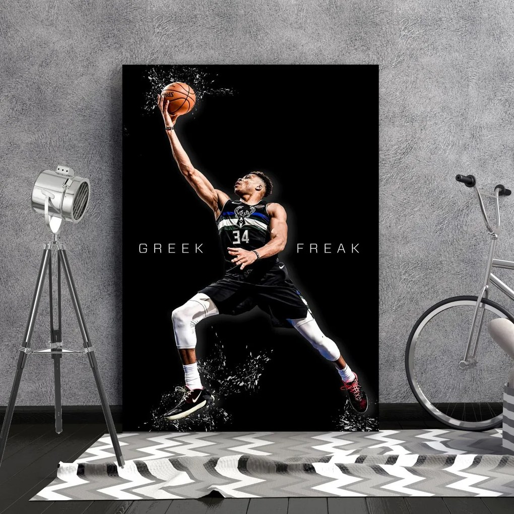 Πίνακας σε καμβά Greek Freak KNV1507 65cm x 95cm