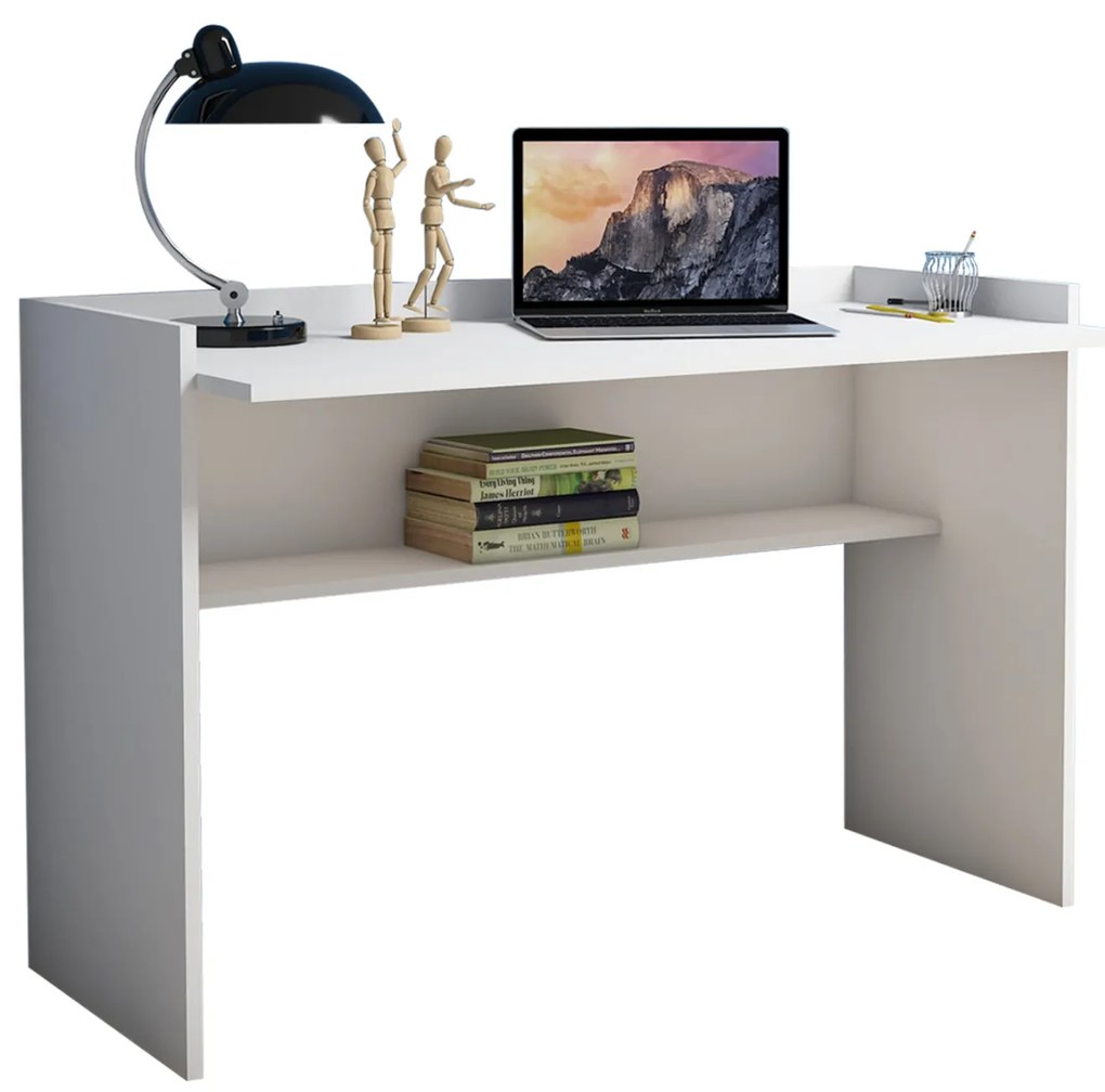 ΓΡΑΦΕΙΟ ΜΕΛΑΜΙΝΗΣ ΛΕΥΚΟ 118x58x80Υεκ.HM9227.11