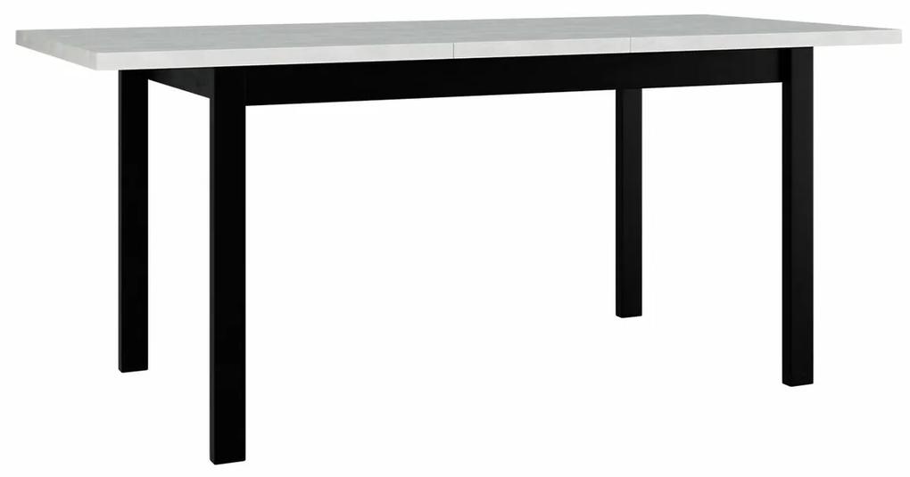 Τραπέζι Victorville 126, Άσπρο, Artisan βελανιδιά, 76x80x140cm, 34 kg, Επιμήκυνση, Πλαστικοποιημένη μοριοσανίδα, Ξύλο, Μερικώς συναρμολογημένο