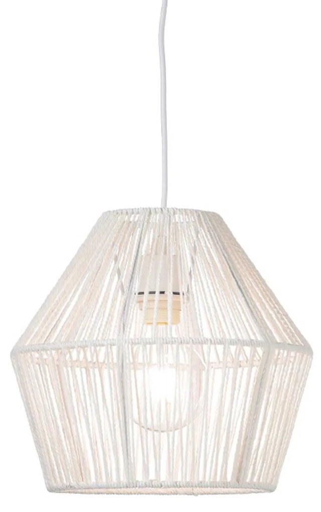 Φωτιστικό Οροφής Primary V36319 White Rope, Metal