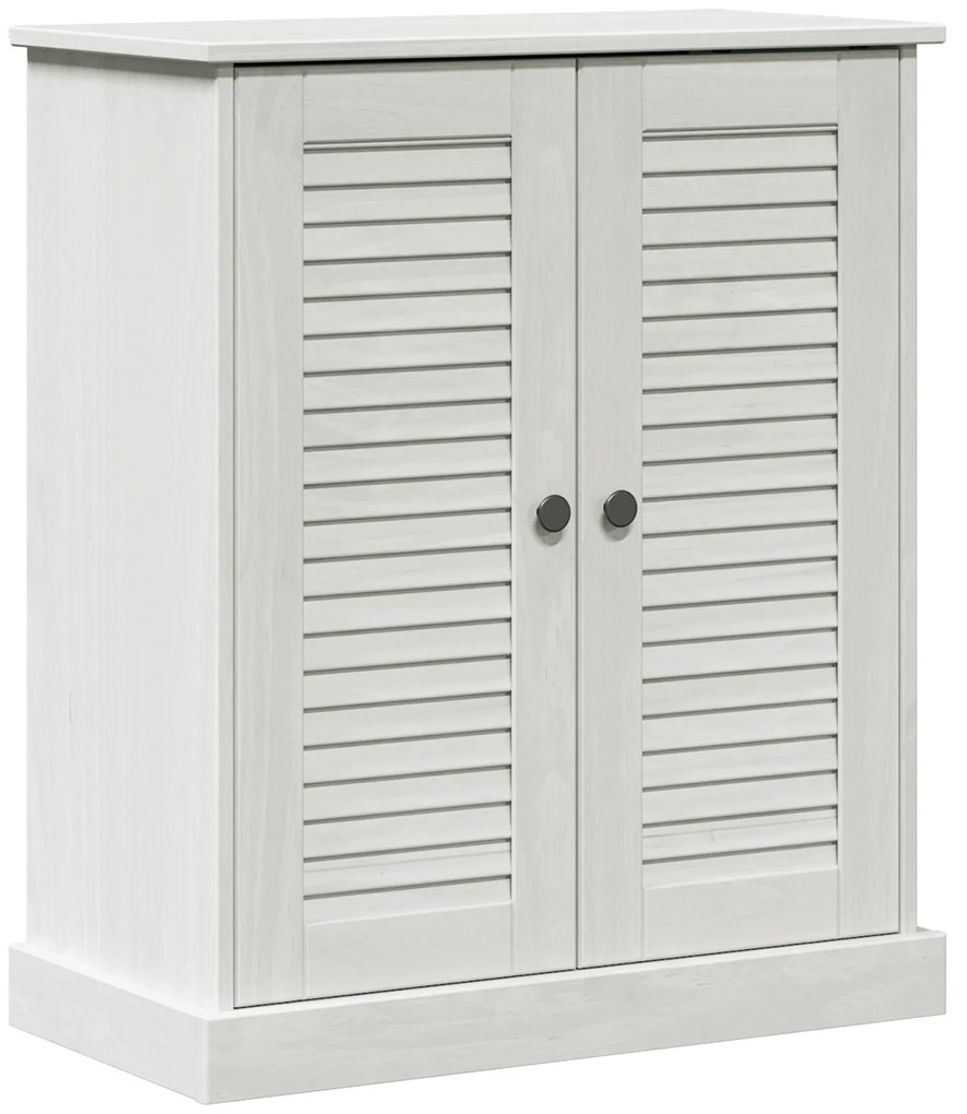 vidaXL Σετ Επίπλων Μπάνιου με ράφι 2 pcs Καφέ 67.5 x 34 x 80 εκ.