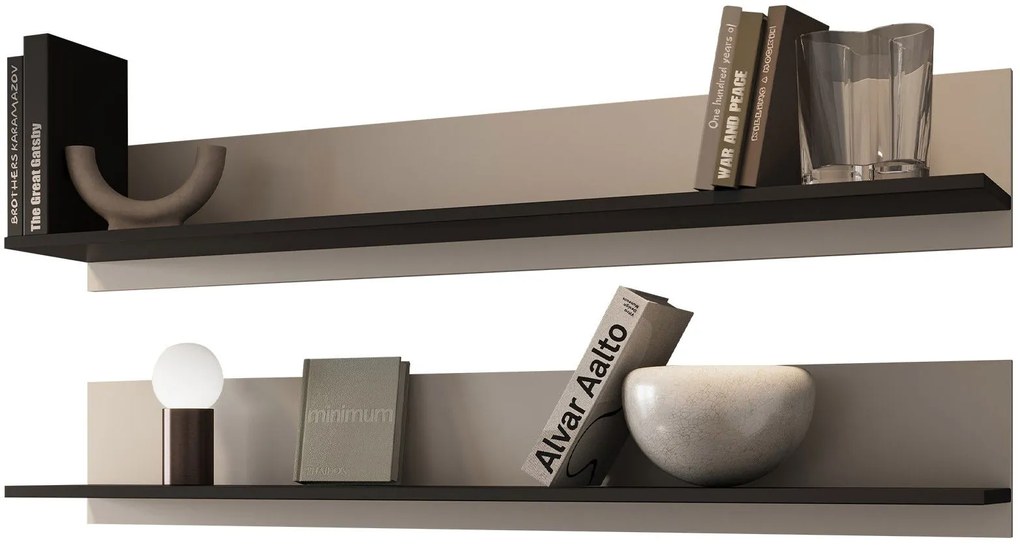 Σετ δύο ραφιών Soho-Cashmere