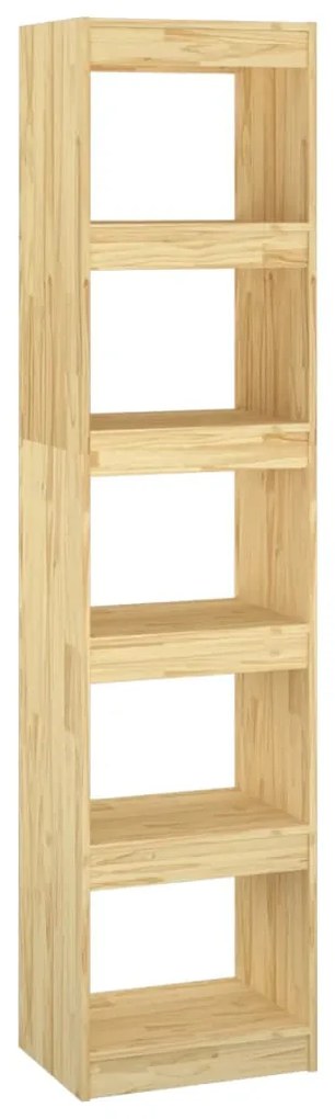 vidaXL Βιβλιοθήκη/Διαχωριστικό Χώρου 40x30x167,5 εκ. Μασίφ Ξύλο Πεύκου