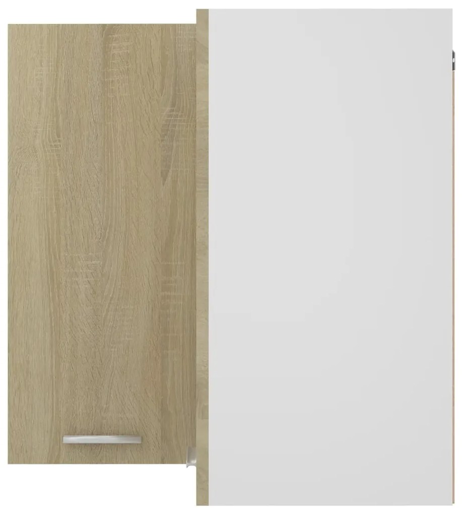 Ντουλάπι Γωνία Κρεμαστό Lyon Sonoma Δρυς 57x57x60εκ. από 806393