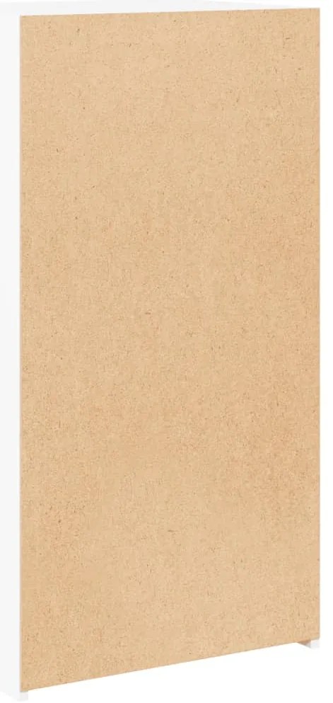 vidaXL Συρταριέρα Λευκή 50x42,5x93 εκ. από Επεξεργασμένο Ξύλο