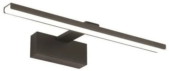 Απλίκα Φωτιστικό Τοίχου Led Αλουμίνιο H15 Φ39 Eurolamp-145-21503-Μαύρο 145-21503
