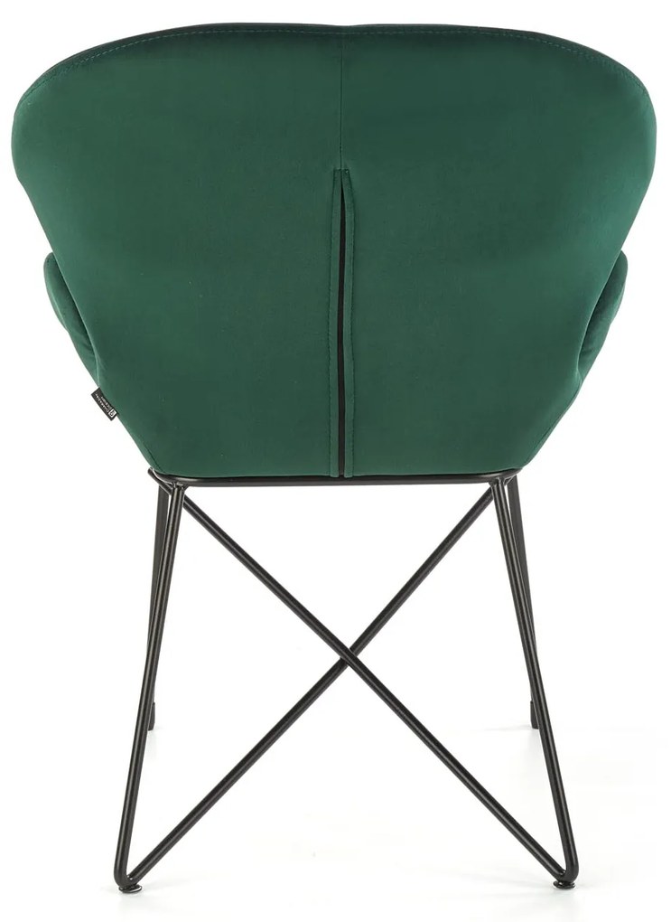 K458 chair color: dark green DIOMMI V-PL-K/458-KR-C.ZIELONY