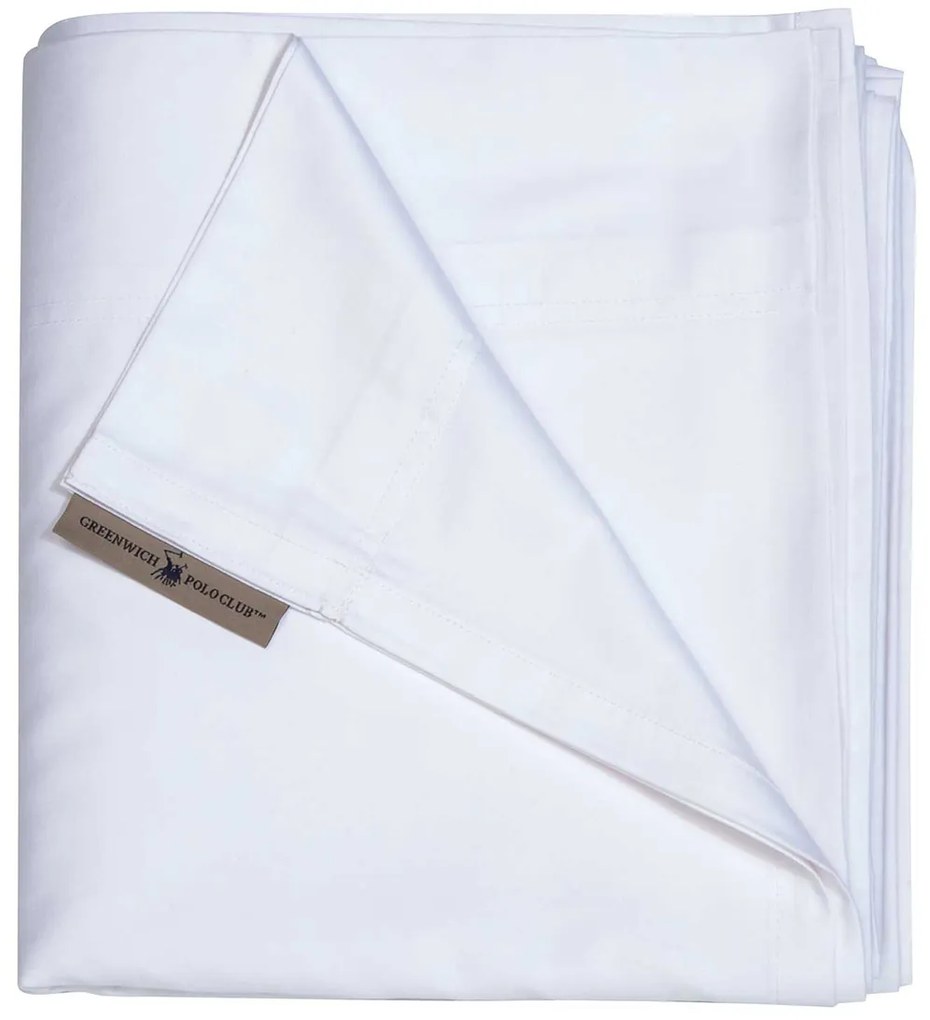 Σεντόνι King Size Επίπεδο (270x280) Greenwich Polo Club Cozy Λευκό