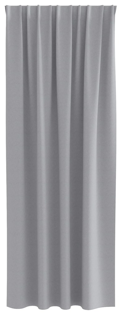 vidaXL Κουρτίνες 2 pcs Ανοιχτό γκρι 245 x 140 εκ. Πολυεστέρας