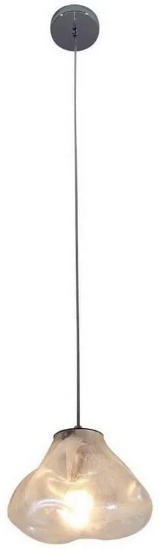 Φωτιστικό Οροφής 77-3622 WS1420-1 Cloud Glass Clear Homelighting Metal, Glass