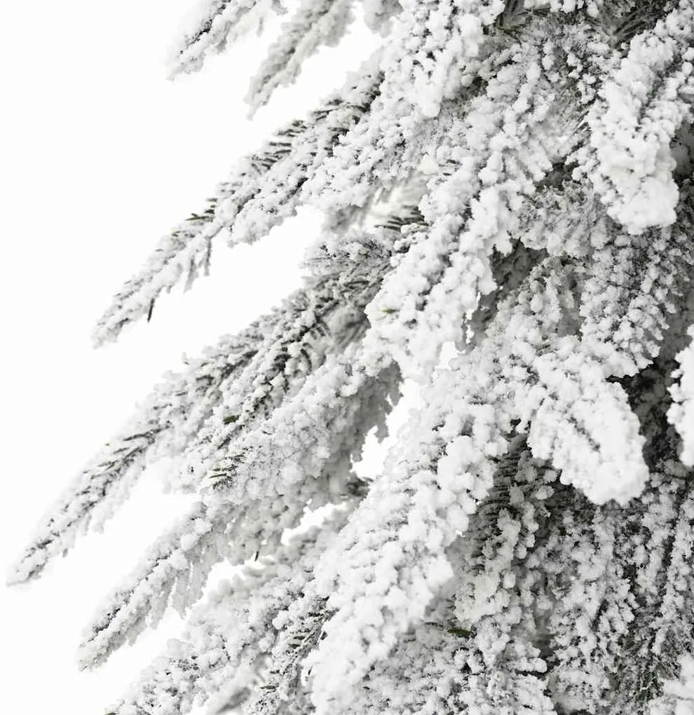 vidaXL Τεχνητό Χριστουγεννιάτικο Δέντρο Λευκό 86 x 86 x 210 εκ.