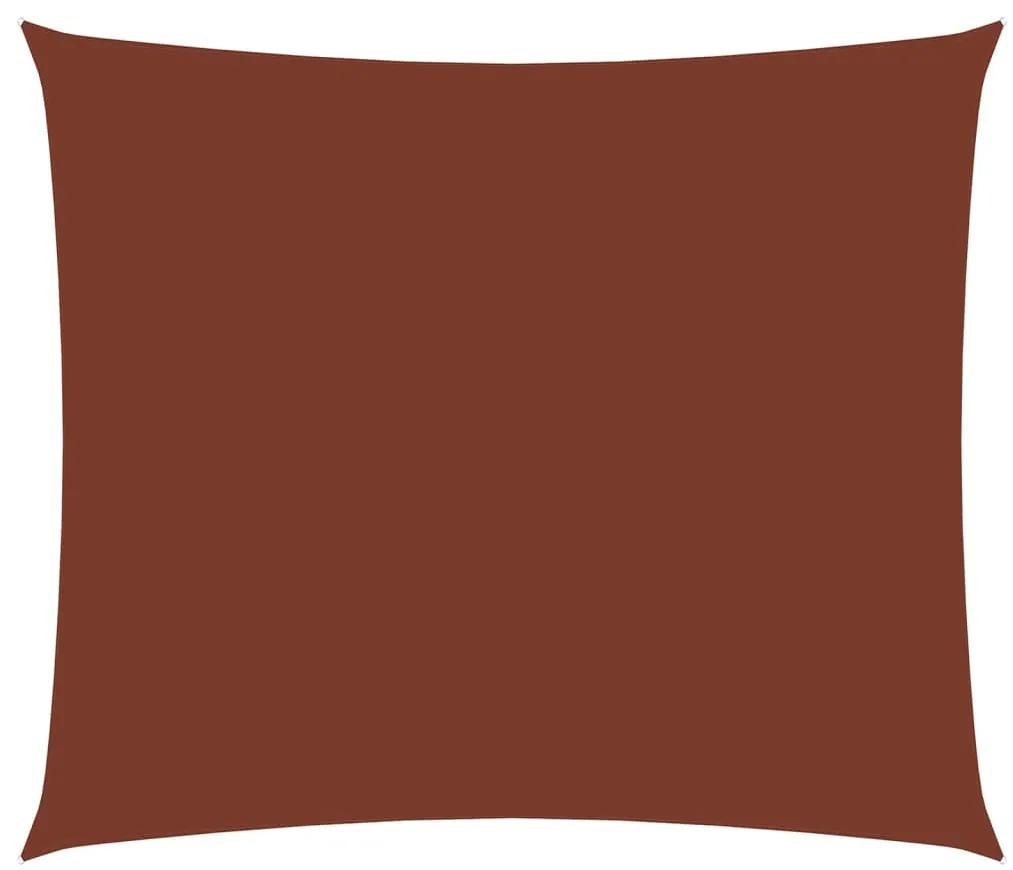 Πανί Σκίασης Ορθογώνιο Τερακότα 2,5 x 4,5 μ. από Ύφασμα Oxford