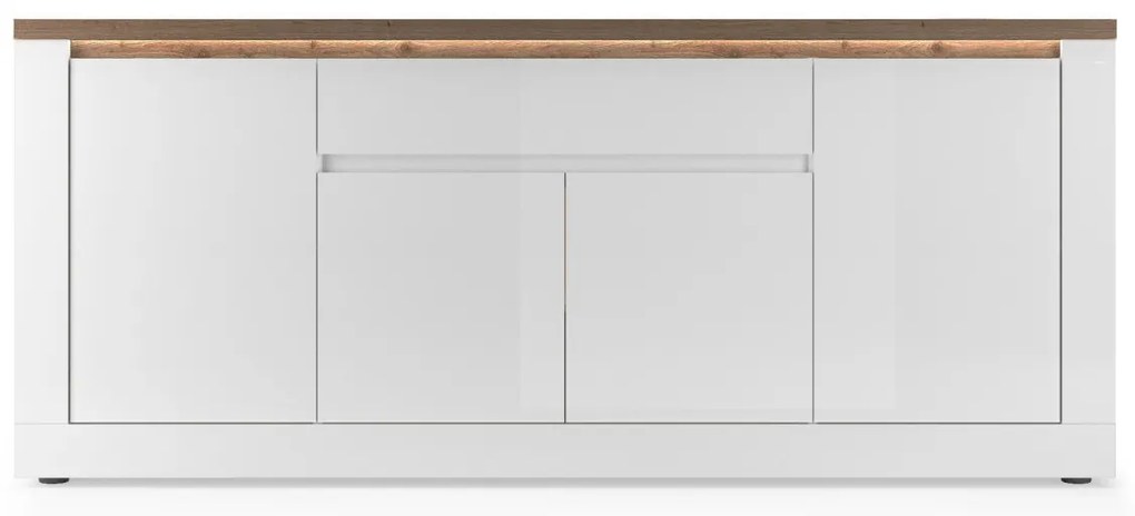 Έπιπλο Τηλεόρασης Ανθρακί Οξειδωμένο 121x43x57