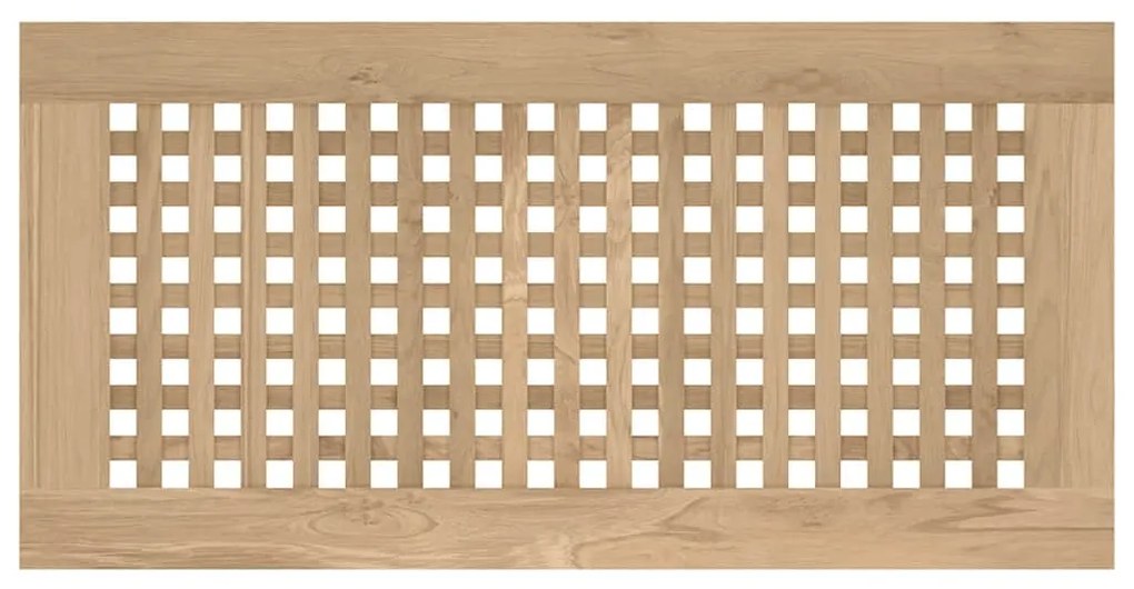 vidaXL Τραπέζι Βοηθητικό Μπάνιου 60 x 30 x 45 εκ. από Μασίφ Ξύλο Teak