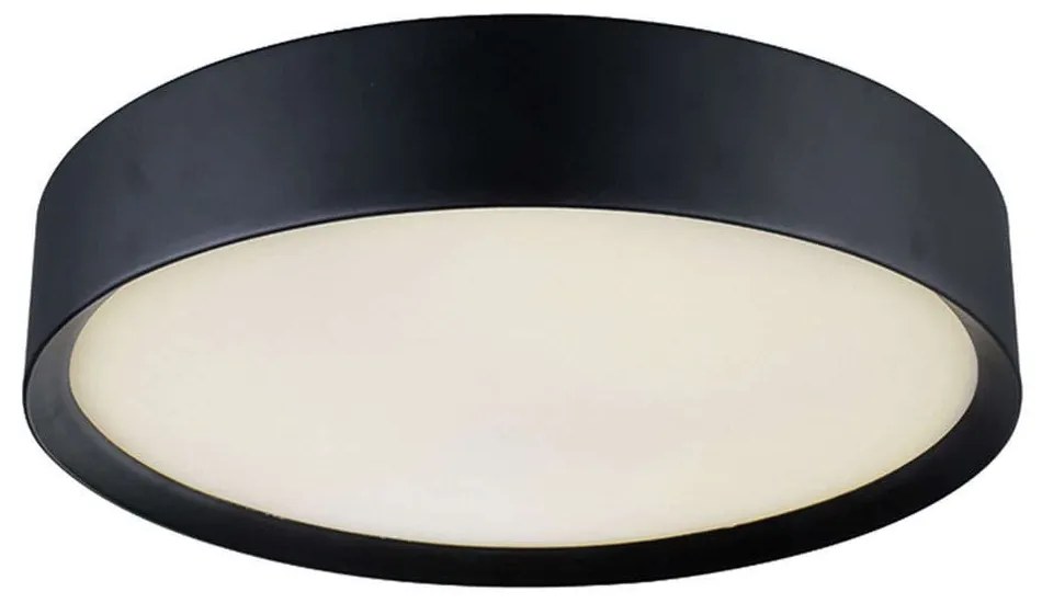 Φωτιστικό Οροφής - Πλαφονιέρα Alessio 4155400 D450 Black Viokef Metal, PVC