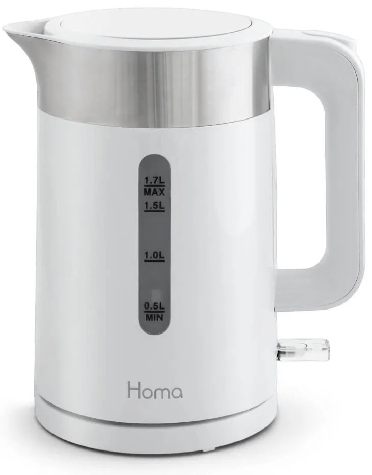 Homa HK-4977 Ηλεκτρικός βραστήρας 1.7lt 2200W Λευκός Cadis