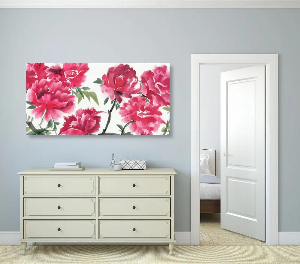 Εικόνα λουλούδια αζαλέας - 100x50