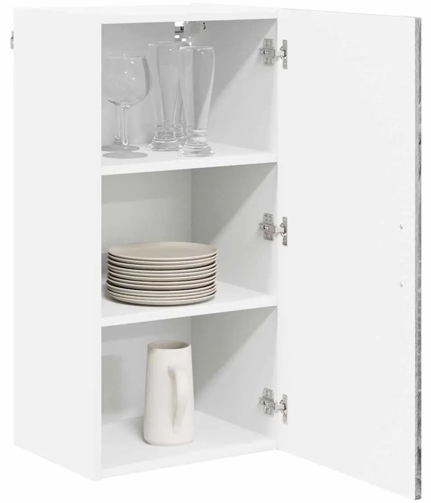 vidaXL Ντουλάπα Κουζίνας Γκρίζο Σονομα 40 x 31 x 80 εκ.