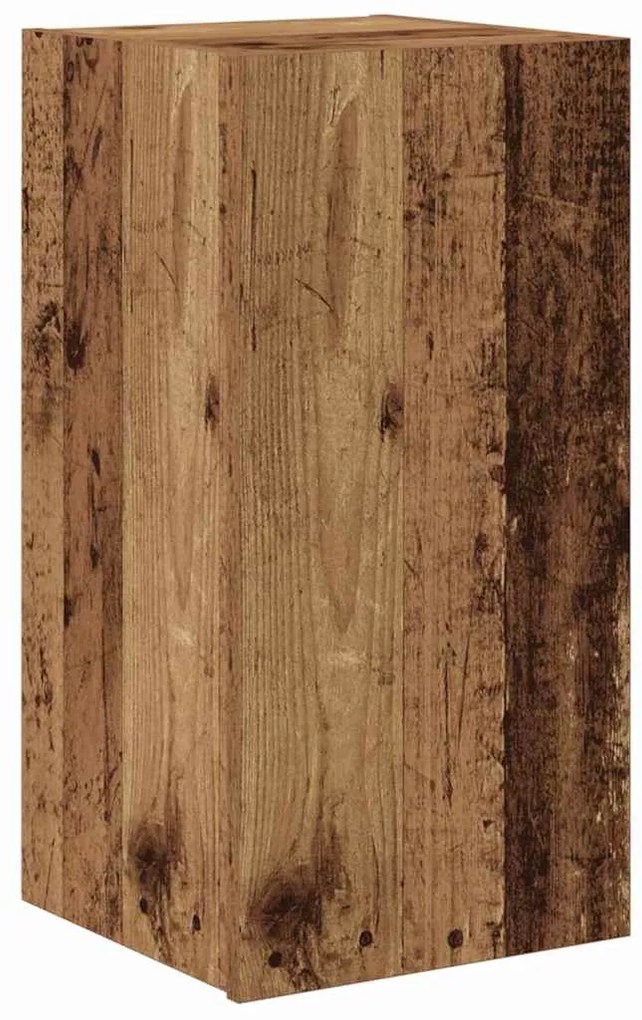 vidaXL Σετ επίπλου τηλεόρασης 10 pcs Παλαιό ξύλο 30.5 x 30 x 90 cm