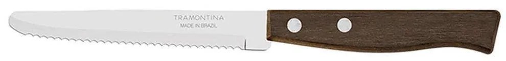 Μαχαίρι Ξεφλουδίσματος Tradicional (Σετ 2Τμχ) 020.22211.204 10,16cm Brown Tramontina Ανοξείδωτο Ατσάλι