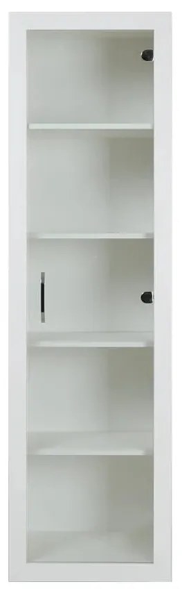 MATIS Βιτρίνα στήλη με γυάλινη πόρτα Wood 55/s Matis550609